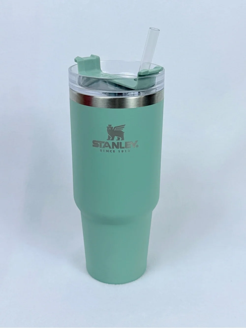 Stanley Adventure Quencher H20 FlowState Tumbler 20oz Sage Green Stainless steel